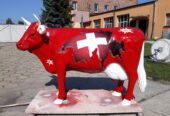 Edelweiß von der Alm  > Kuh lebensgroß / Hauseigenes 3D Modell des Unternehmens Deko mit Pfiff International / Tel. 0049 33767 30 750