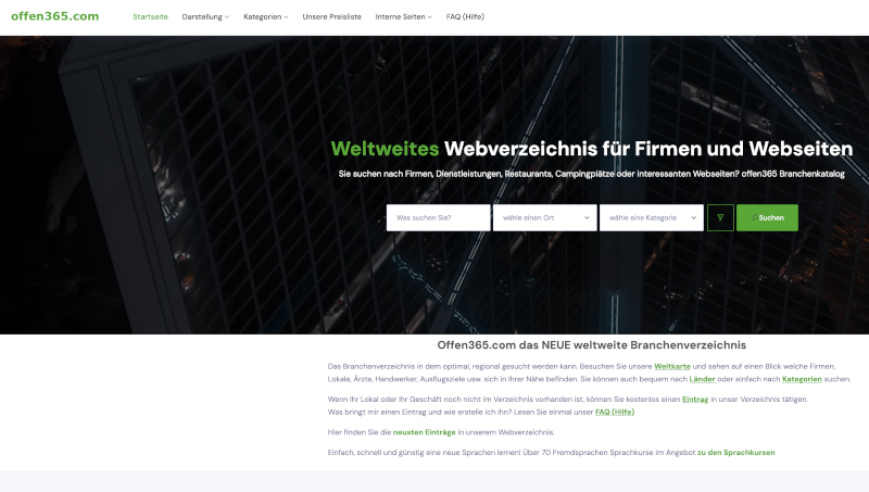 Offen365 Webverzeichnis etwas anderst