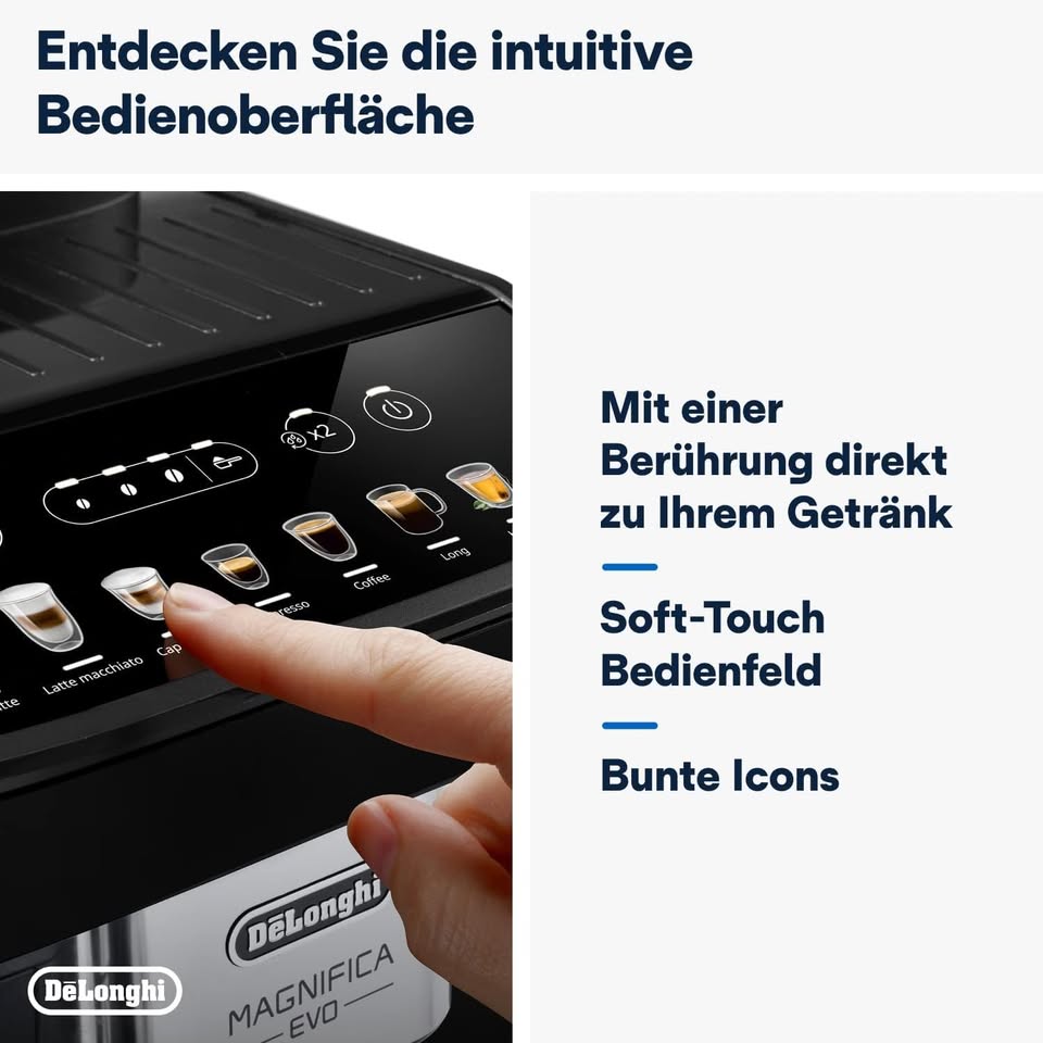 De’Longhi Magnifica Evo ECAM 292.81.B Kaffeevollautomat