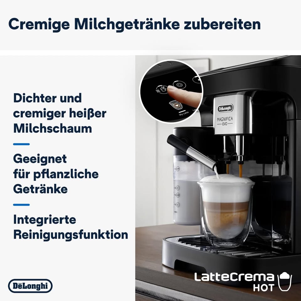 De’Longhi Magnifica Evo ECAM 292.81.B Kaffeevollautomat