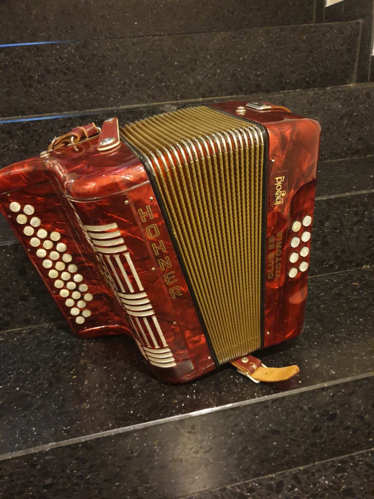 Nostalgie Handorgel , ein 50 Jährige OLDTIMER
