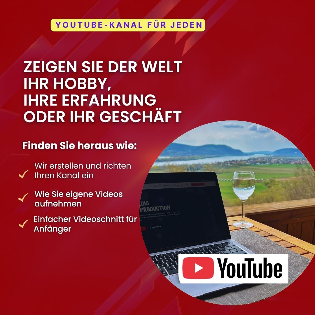 YOUTUBE-KANAL FÜR JEDEN