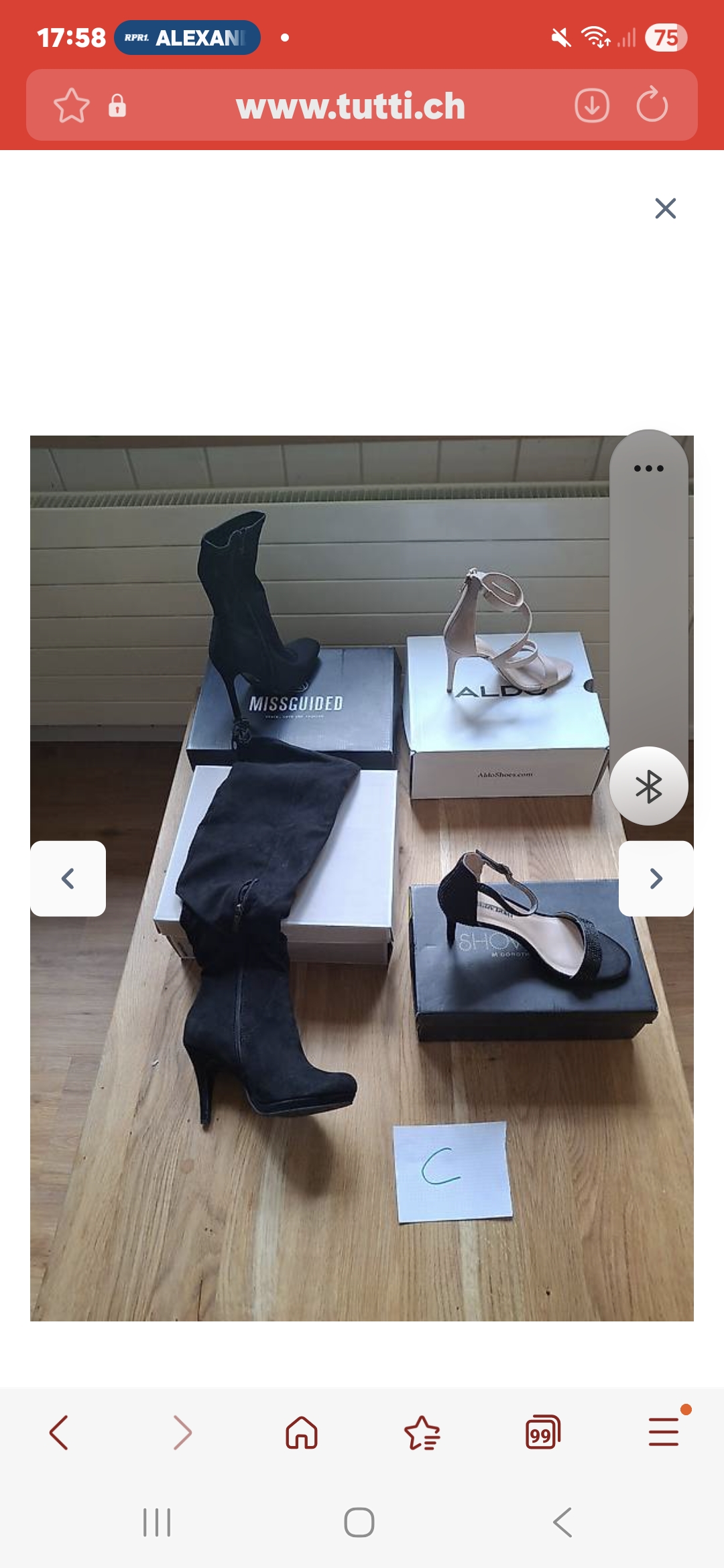 Riesiege schuhpacket Grösse 39/40