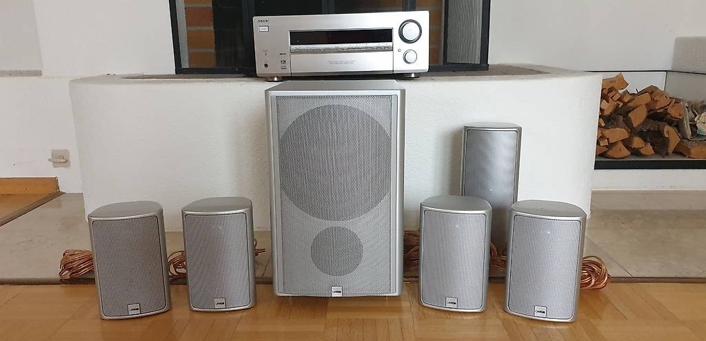 Excl. Digital Surround Anlage mit SONY STR-DB 780 QS Amplifier