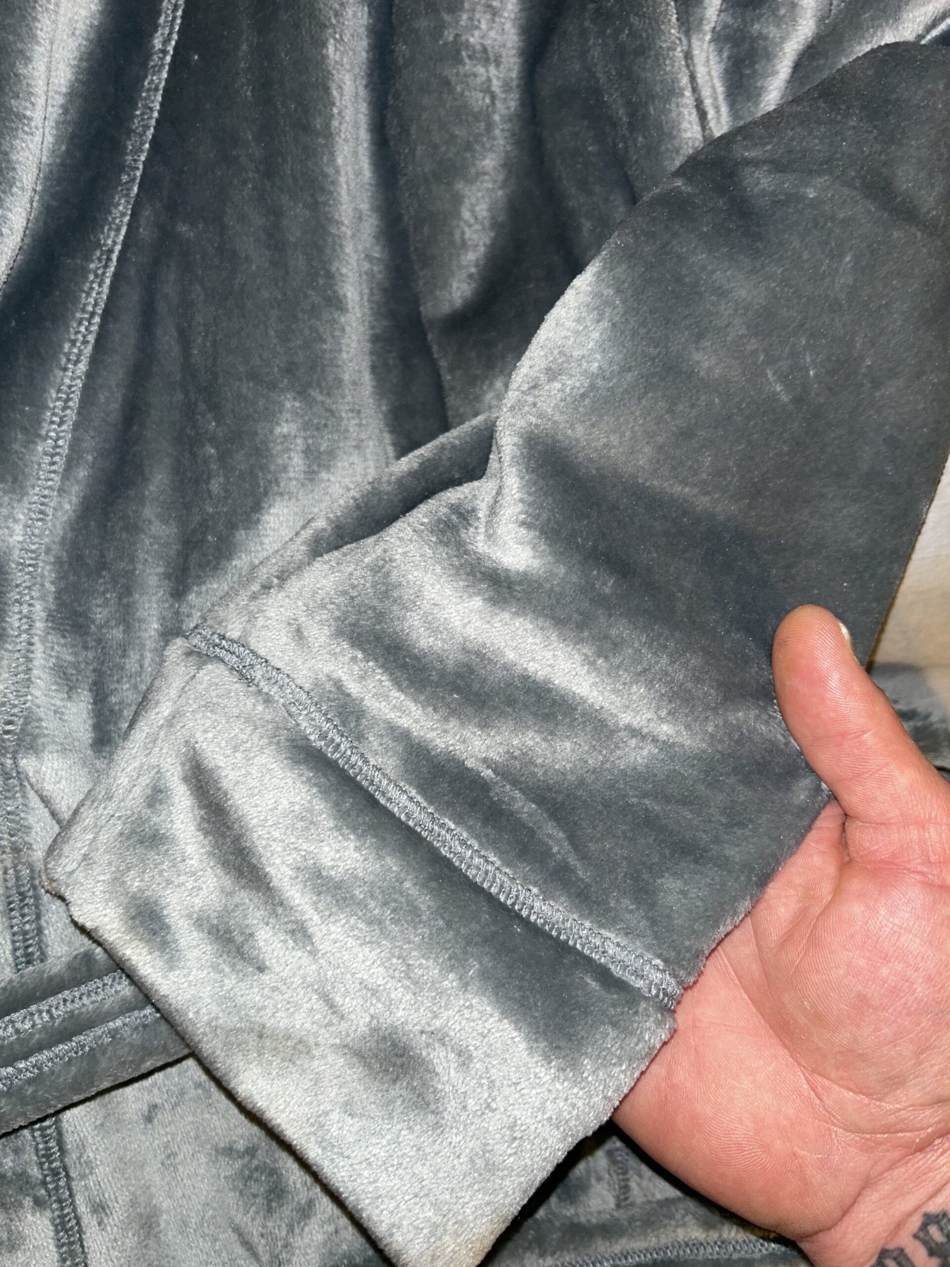 Engelberg Strauss Bademantel mit Kapuze – NEU – Grösse L