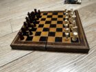 Holz Schachbrett – mit Ersatzfiguren