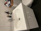 Lavabo mit KWC Einhebelmischer