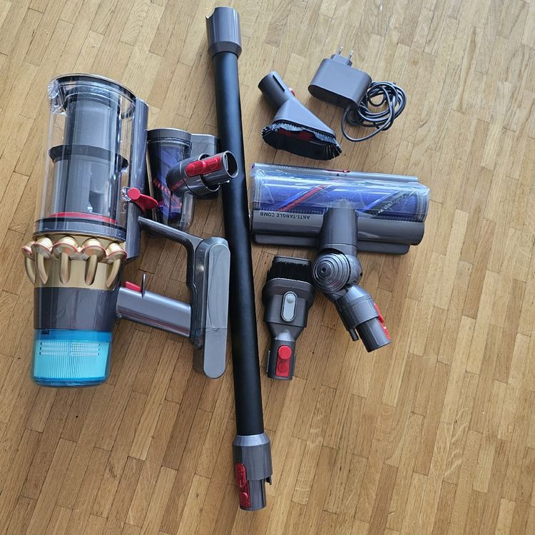 Dyson V15 Detect Absolute Staubsauger, 12 Monate Garantie