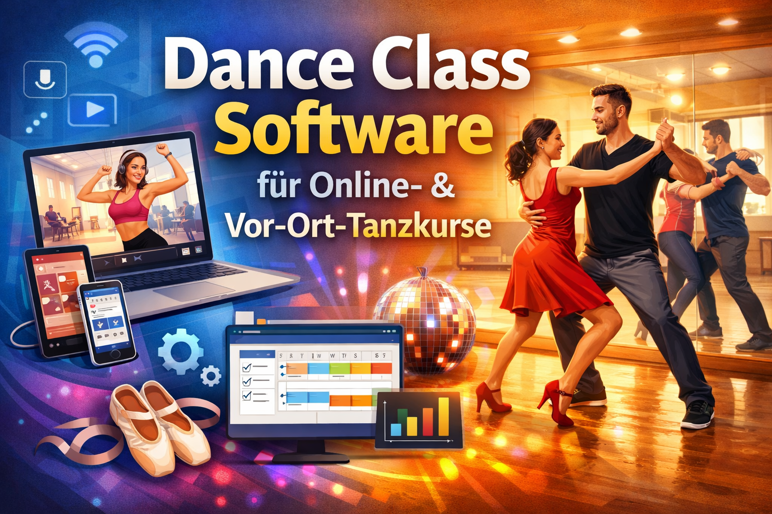 Moderne Tanzschulsoftware – Verwalte dein Studio einfach, Rüttenen