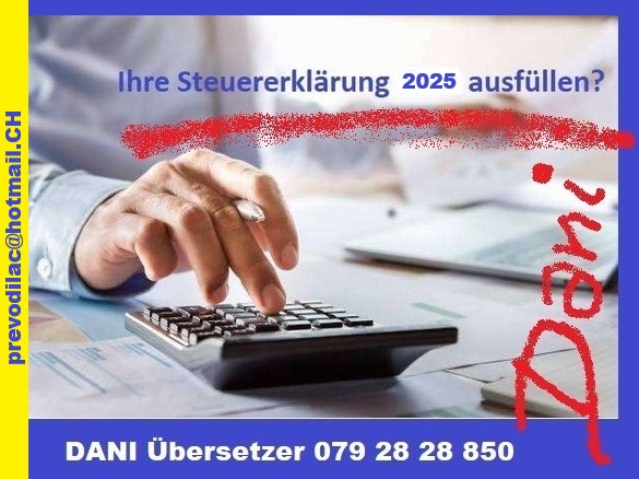 Steuererklärung 2025 ausfüllen oder Ihre Dokumente aus Serbien, Kroatien, Bosnien & Herzegowina übersetzen