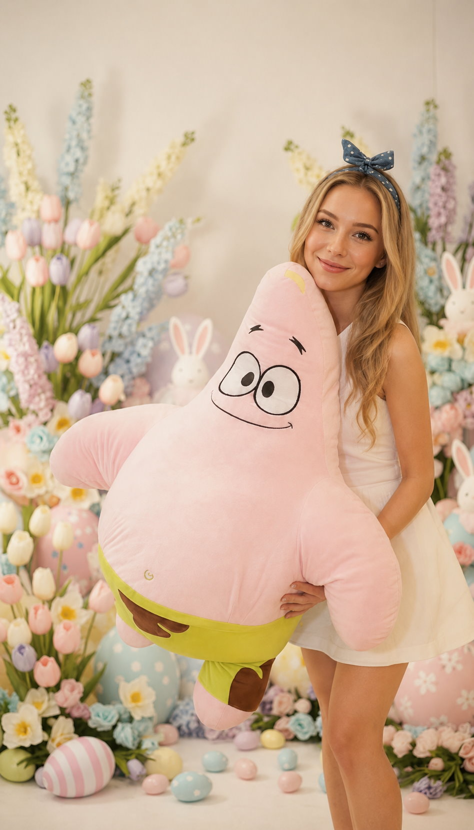Patrick Star XXL Plüschtier Stofftier 100 cm