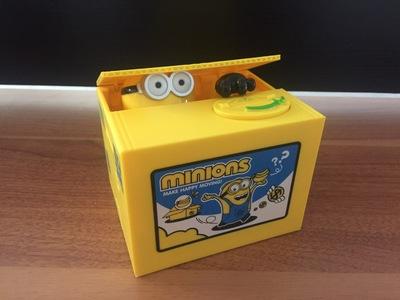 Minions Interaktives Sparkässeli für Münzen