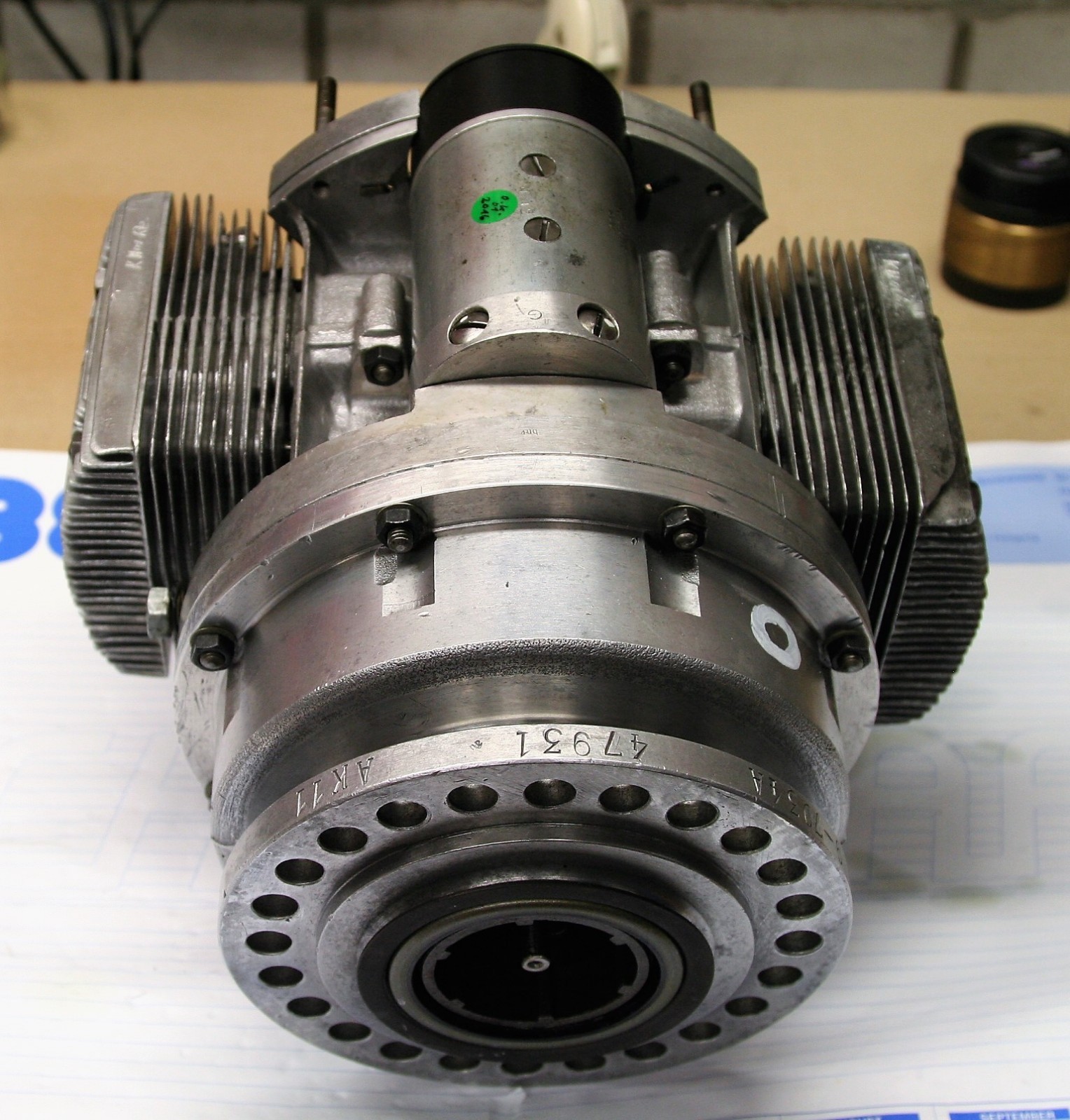 Riedel Starter Motor Me262, generalüberholt