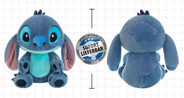 Disney Stitch Plüschtier 80 cm XXL Kuscheltier Stofftier