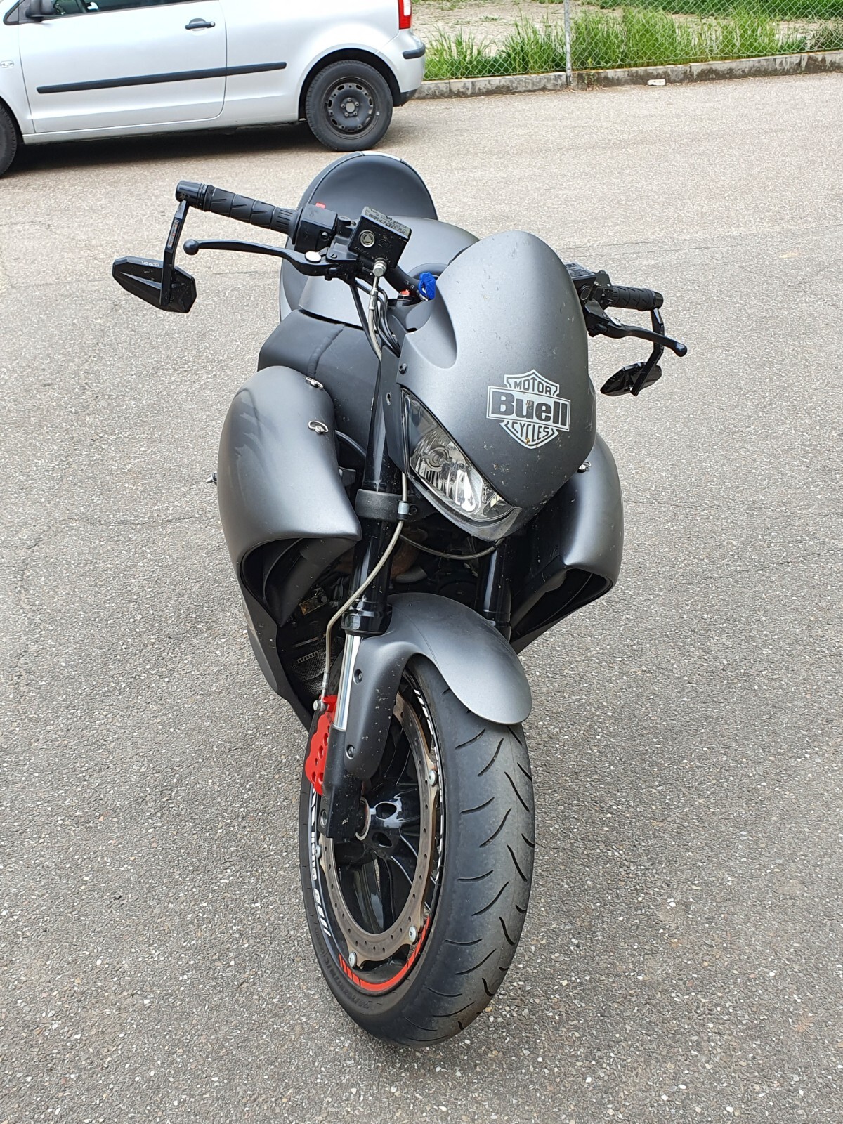 Buell 1125CR mit XB12 Heck ohne Leuchten